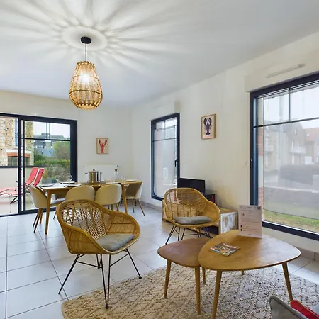 50m De La - Terrasse - 3 Adultes Et 3 Enfants Lejlighed Pleneuf-Val-Andre